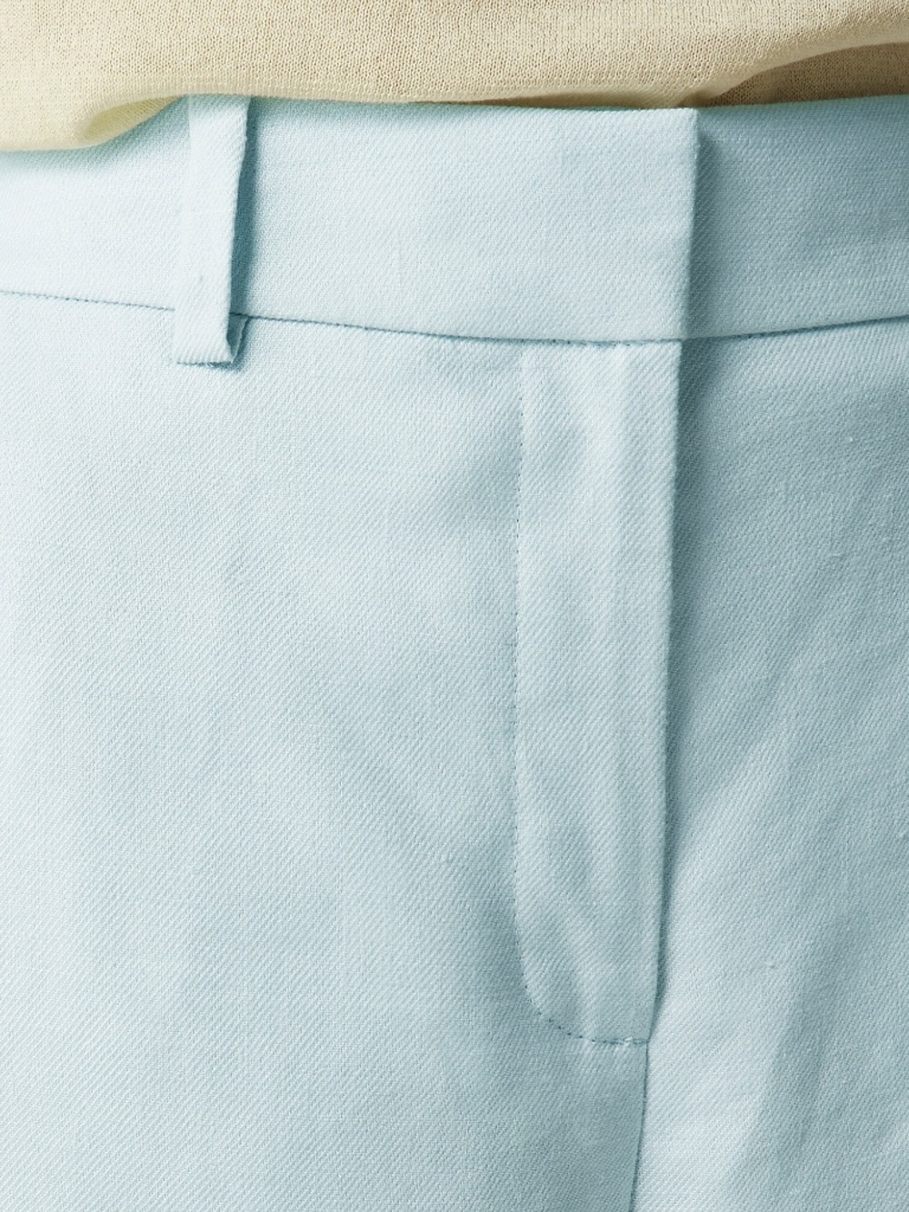 New JCREW Size 4 T Tall Carolina Flare Pant Stretch Linen Blend Edgewater BZ414 - Picture 2 of 5